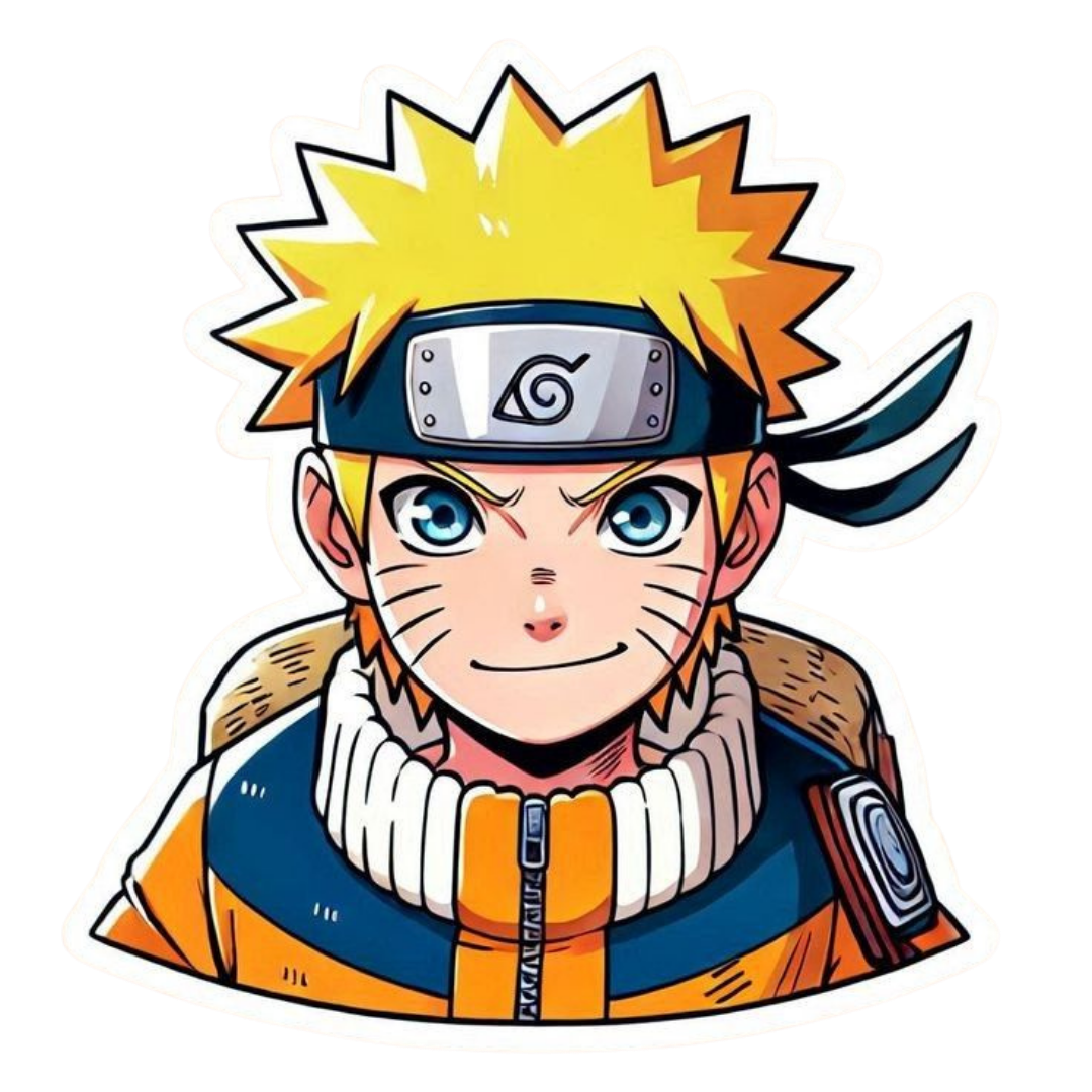 Naruto Uzumaki Anime Sticker 11 | Ninja Premium Sticker