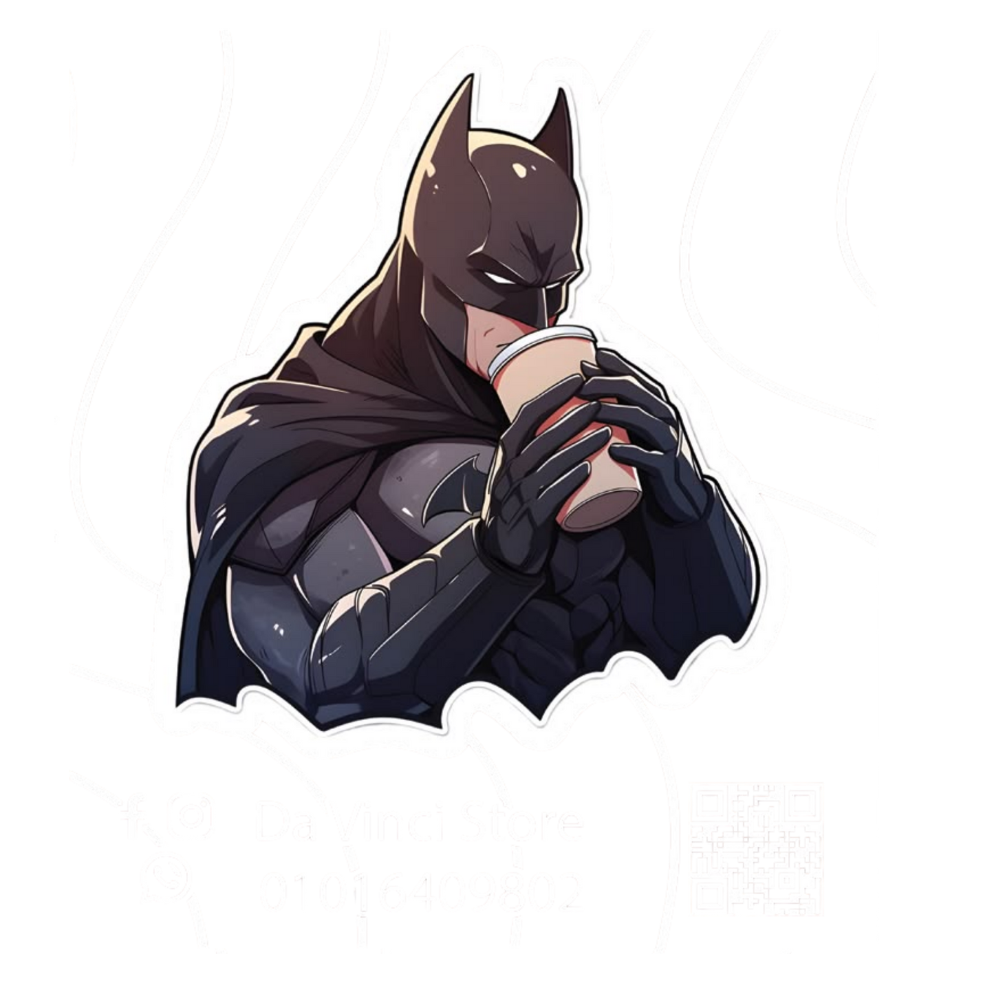 Batman Sticker 22 | Premium DC Superhero Sticker | StickerBD