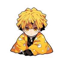 Zenitsu Agatsuma 11 | Premium Anime Sticker | Demon Slayer Edition