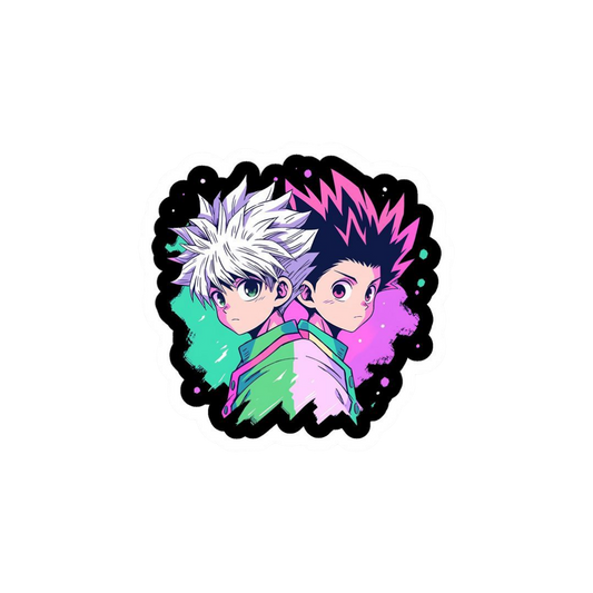 Gon and Killua X Hunter Anime Sticker