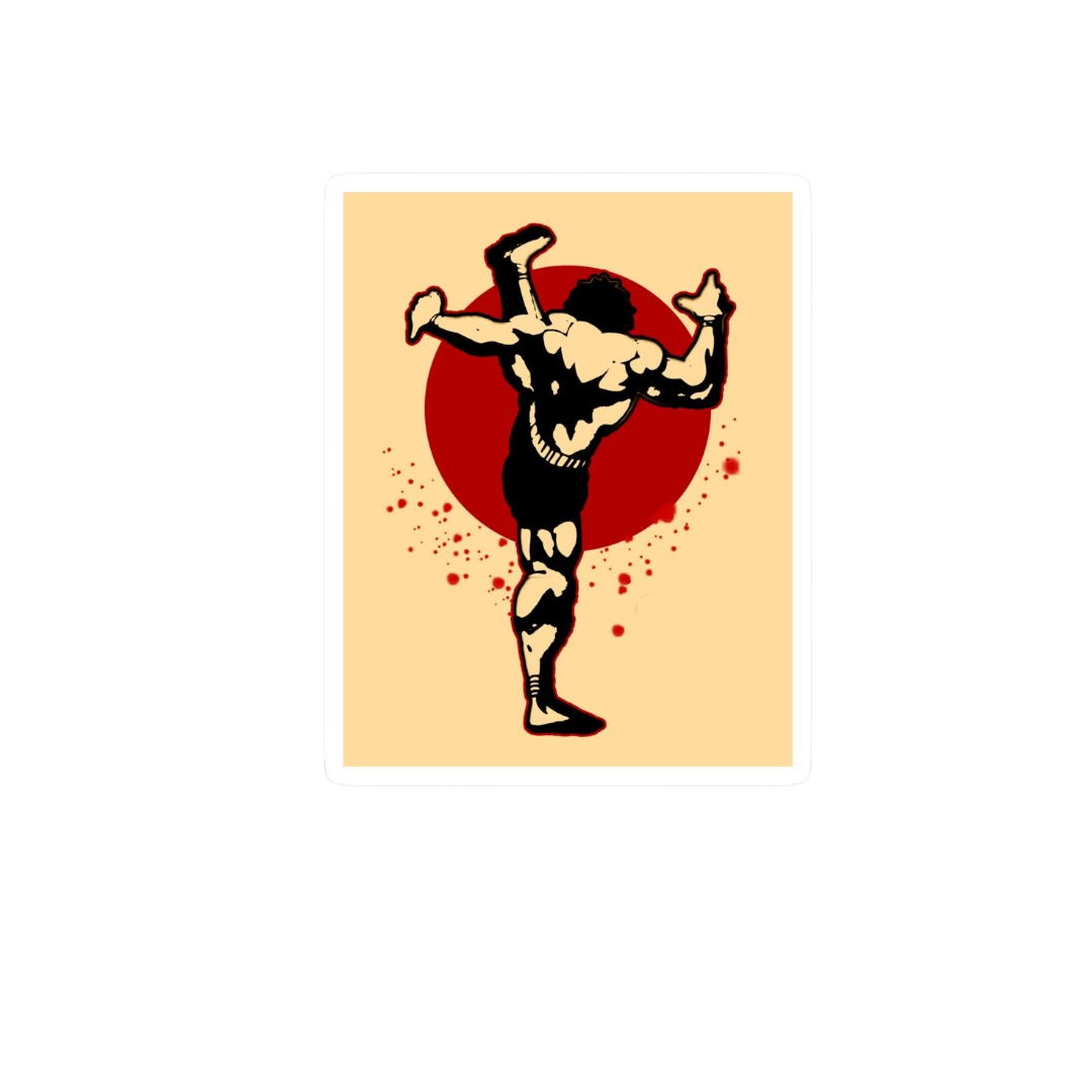 Baki The Grappler 9 | Premium Anime Sticker