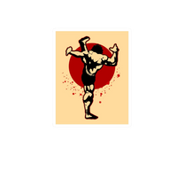 Baki The Grappler 9 | Premium Anime Sticker
