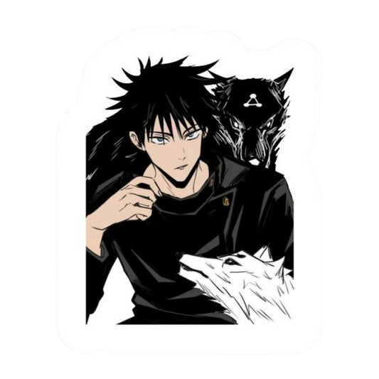 Megumi Fushiguro Jujutsu Kaisen Anime Sticker #27 | StickerBD
