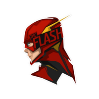 Hall of The Flash | The Flash Premium Sticker | TV Series