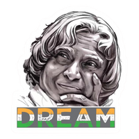 Abdul Kalam | Hollywood & Bollywood Celebrities Premium Sticker | Entertainment