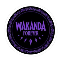 Black Panther 12 | Black Panther Premium Sticker | StickerBD