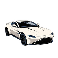 Aston Martin 12 | Premium Car Design Collection | StickerBD