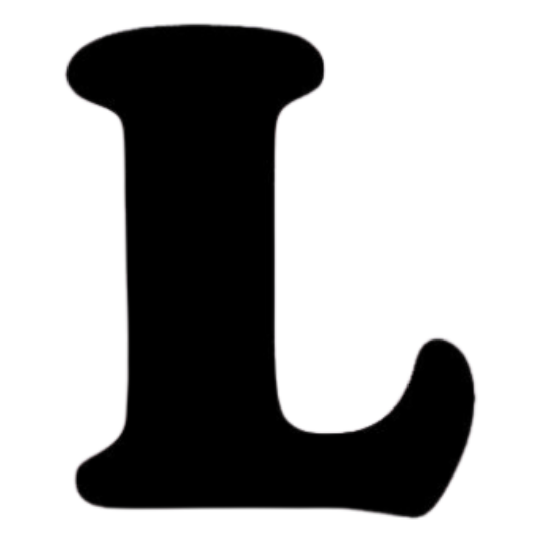 Letter L English Alphabet Sticker | Educational A-Z Sticker | StickerBD