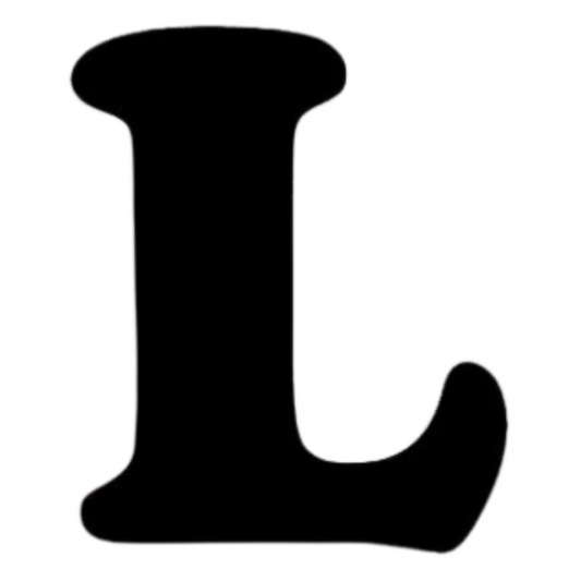 Letter L English Alphabet Sticker | Educational A-Z Sticker | StickerBD