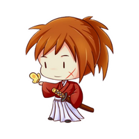 Rurouni Kenshin Anime Sticker 11 | Himura Kenshin Aesthetic Samurai Premium Sticker