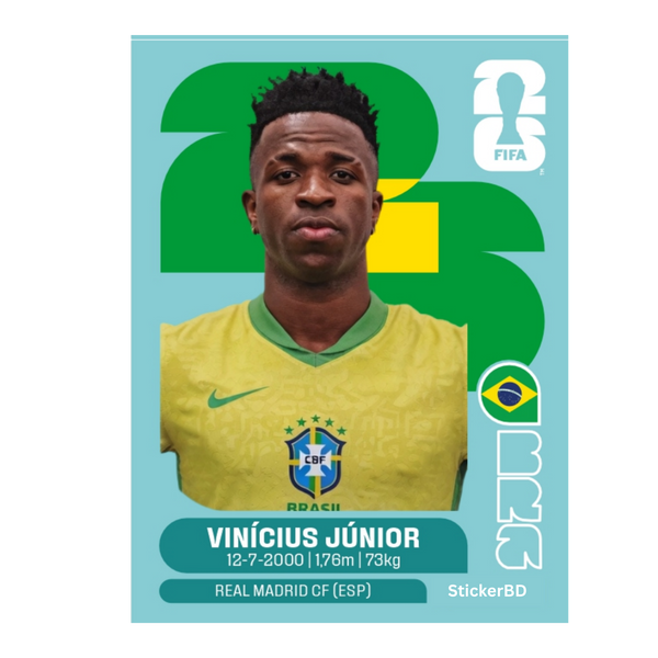 Vinicius Junior | Brazil Player Card