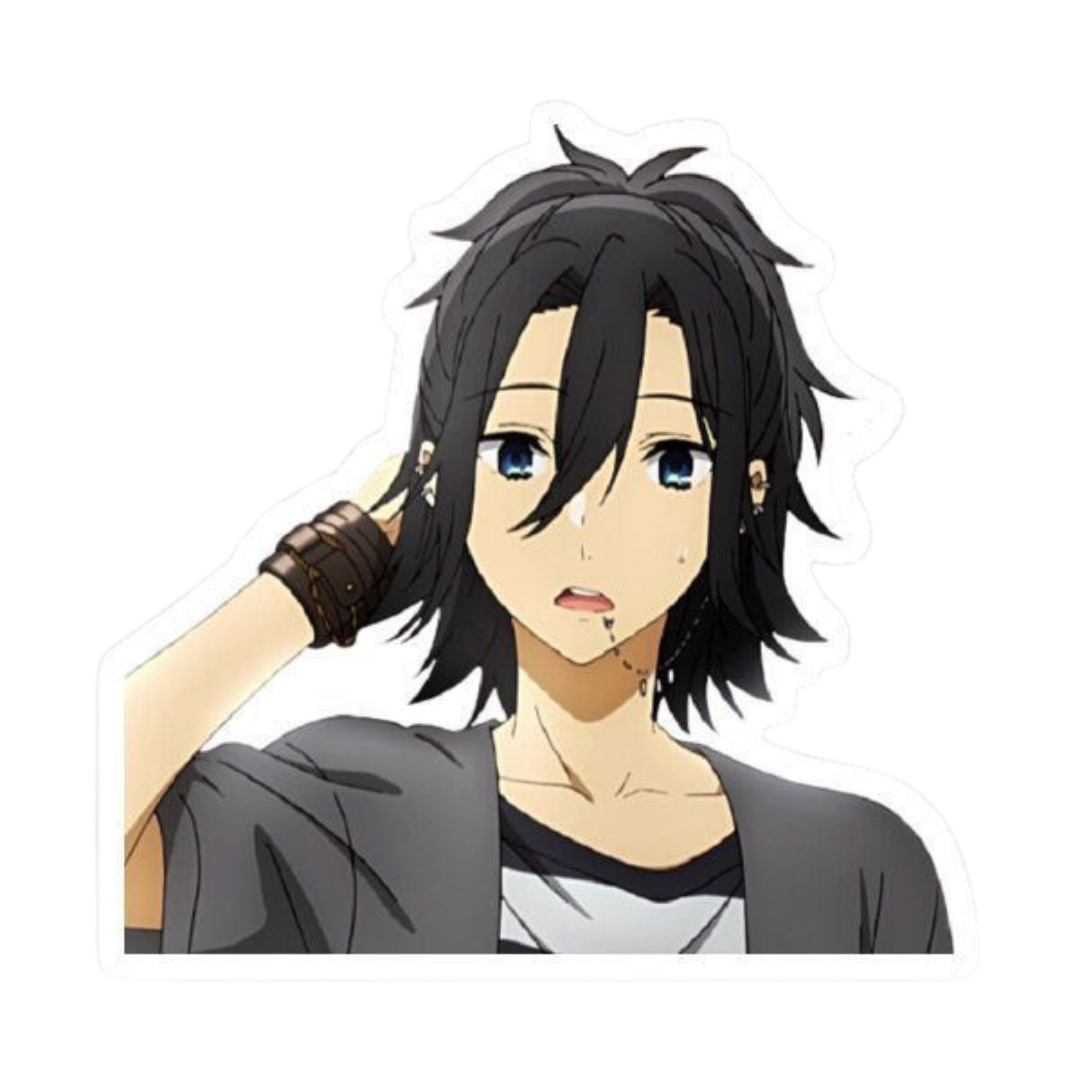 Horimiya Anime Sticker 12 | Hori & Miyamura Premium sticker