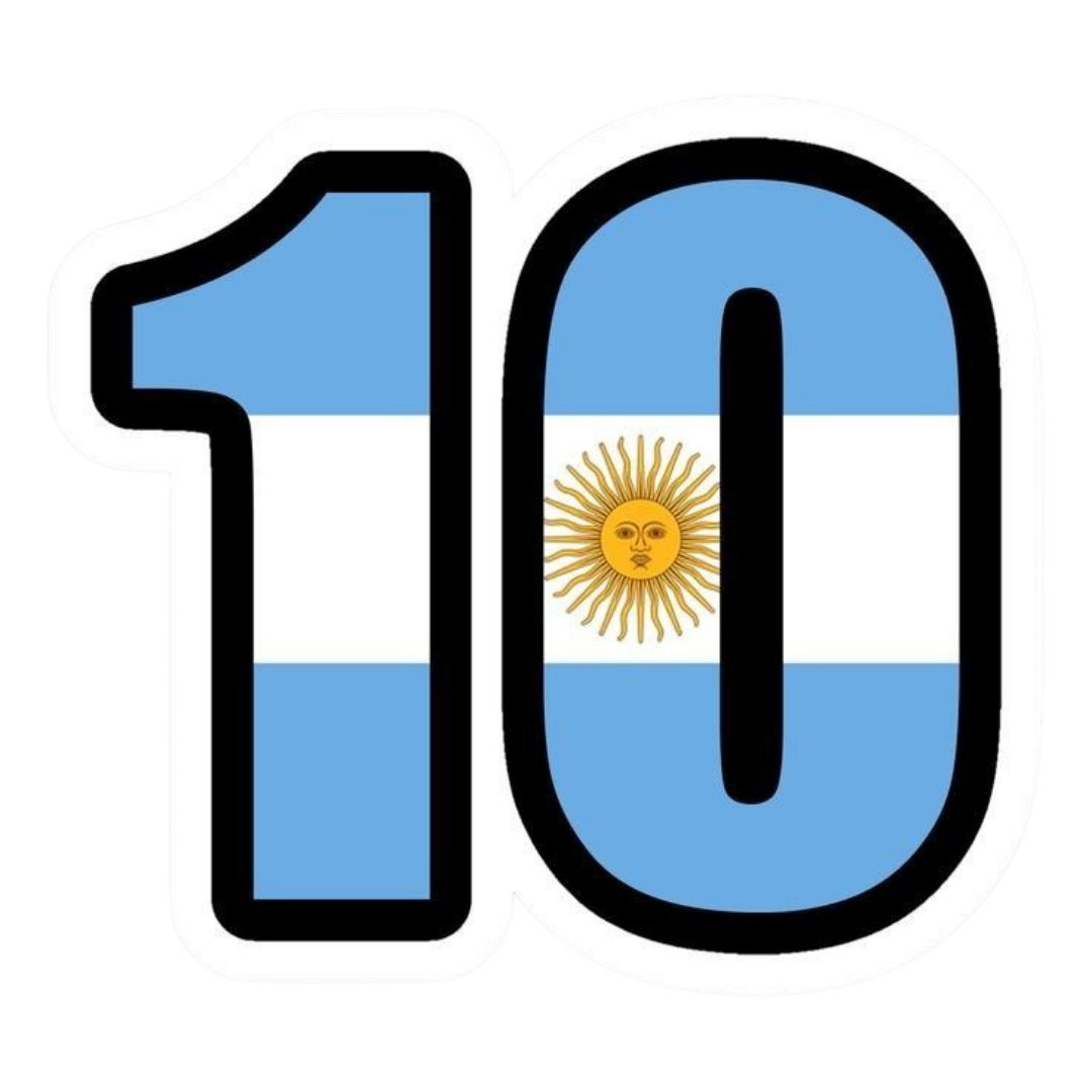 Messi 22 | Leo Messi Premium Football Sticker | Legendary Footballer