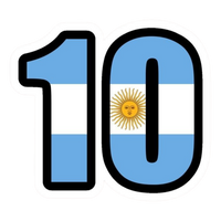 Messi 22 | Leo Messi Premium Football Sticker | Legendary Footballer