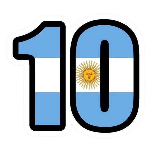 Messi 22 | Leo Messi Premium Football Sticker | Legendary Footballer