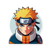 Naruto Uzumaki Anime Sticker 12 | Ninja Premium Sticker