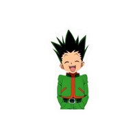 Hunter X Hunter anime stickers Gon
