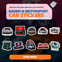Racing & Motorsport Car Stickers Bundle