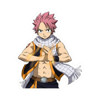 Natsu Dragneel Fairy Tail Sticker | Fire Dragon Slayer