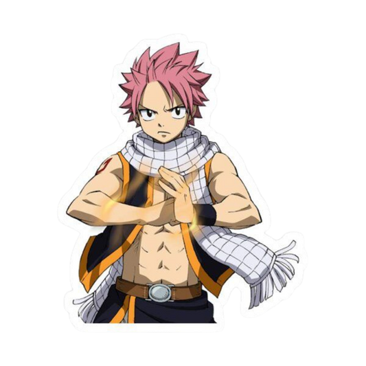 Natsu Dragneel Fairy Tail Sticker | Fire Dragon Slayer