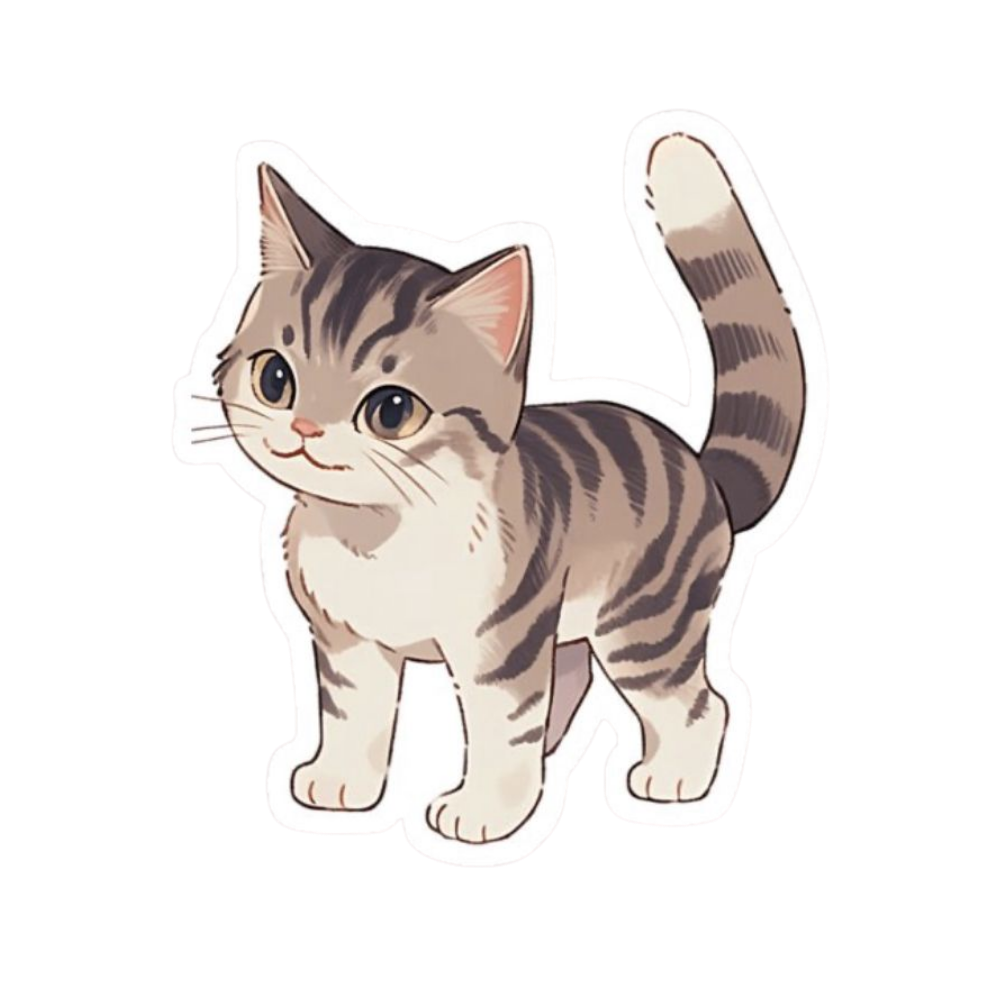 Cat 12 | Cat Premium Sticker | Cute Vibes 😺
