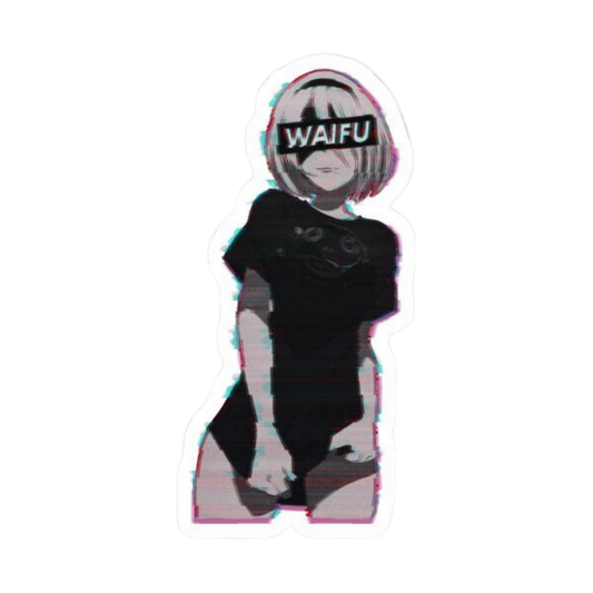 Anime Waifu Premium Anime Sticker 11 | StickerBD