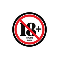 Adults only Gamer Sticker