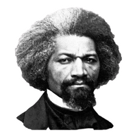 Frederick Douglass | Hollywood & Bollywood Celebrities Premium Sticker | Entertainment