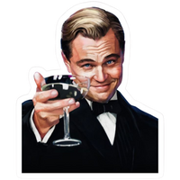Leonardo | Hollywood & Bollywood Celebrities Premium Sticker | Entertainment