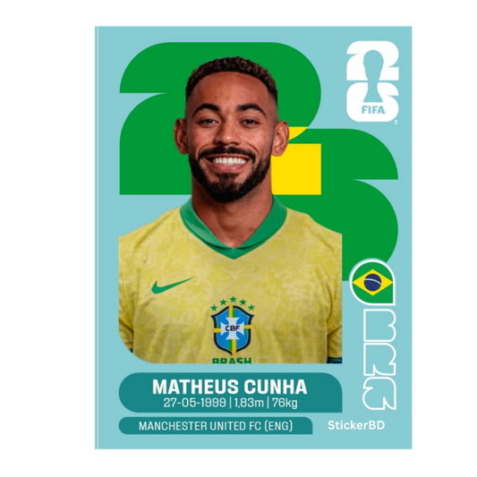 Matheus Cunha | Brazil Player Card