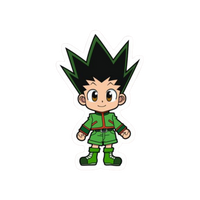 Hunter X Hunter anime stickers Gon chibi