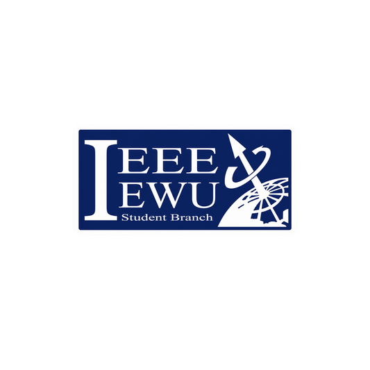 IEEE Student Branch | East West University Club Stickers | Sticker BD