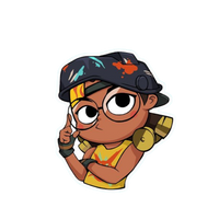 Raze Haze Range 1 Valorant stickers