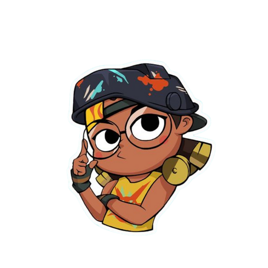Raze Haze Range 1 Valorant stickers