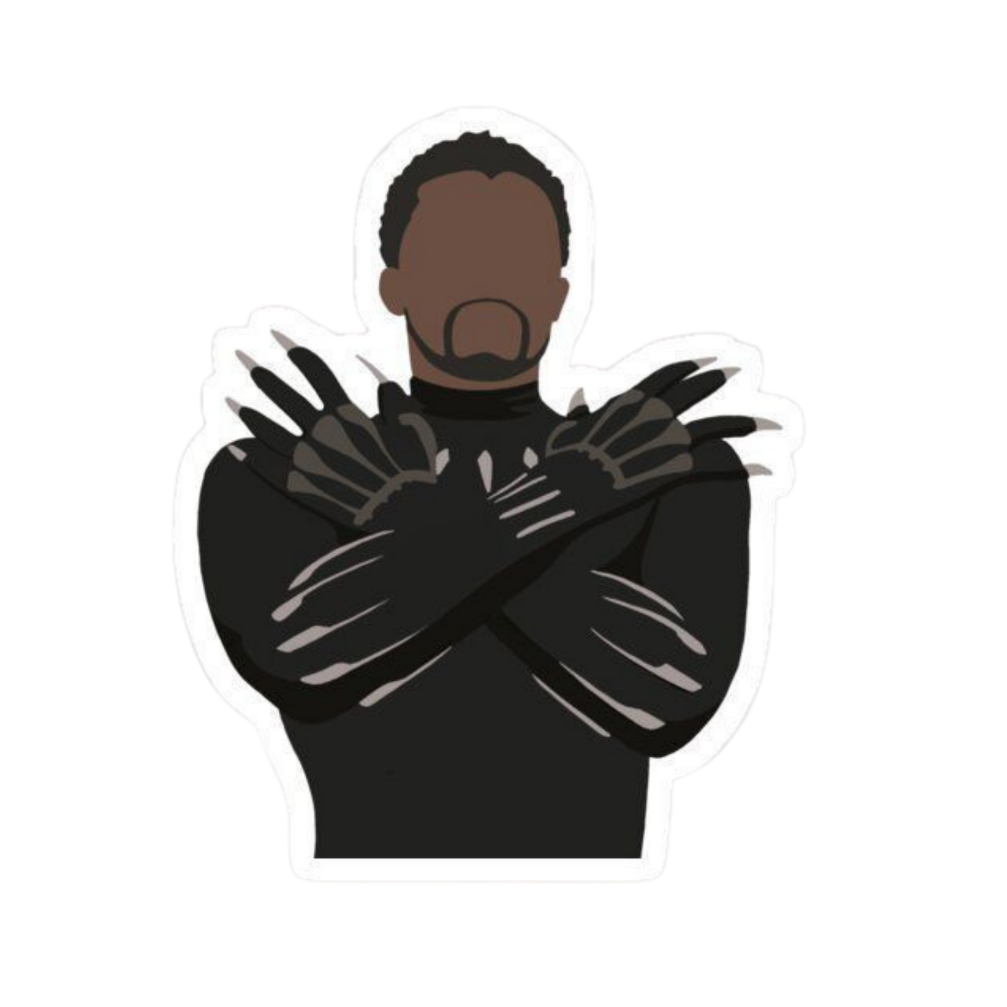 Black Panther 13 | Black Panther Premium Sticker | StickerBD