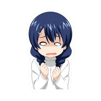 Tadokoro Megumi 2  | Food Wars | Anime Sticker