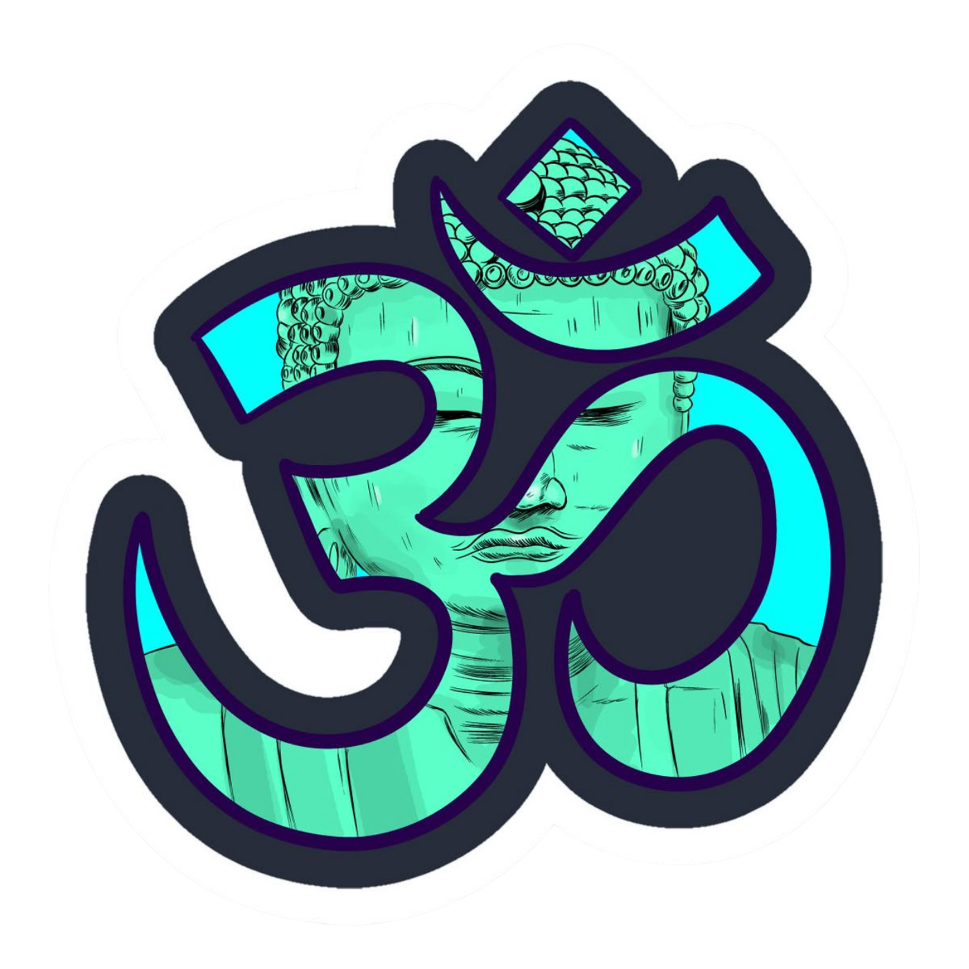Om | Hinduism | Religious Sticker | Spiritual Premium Sticker