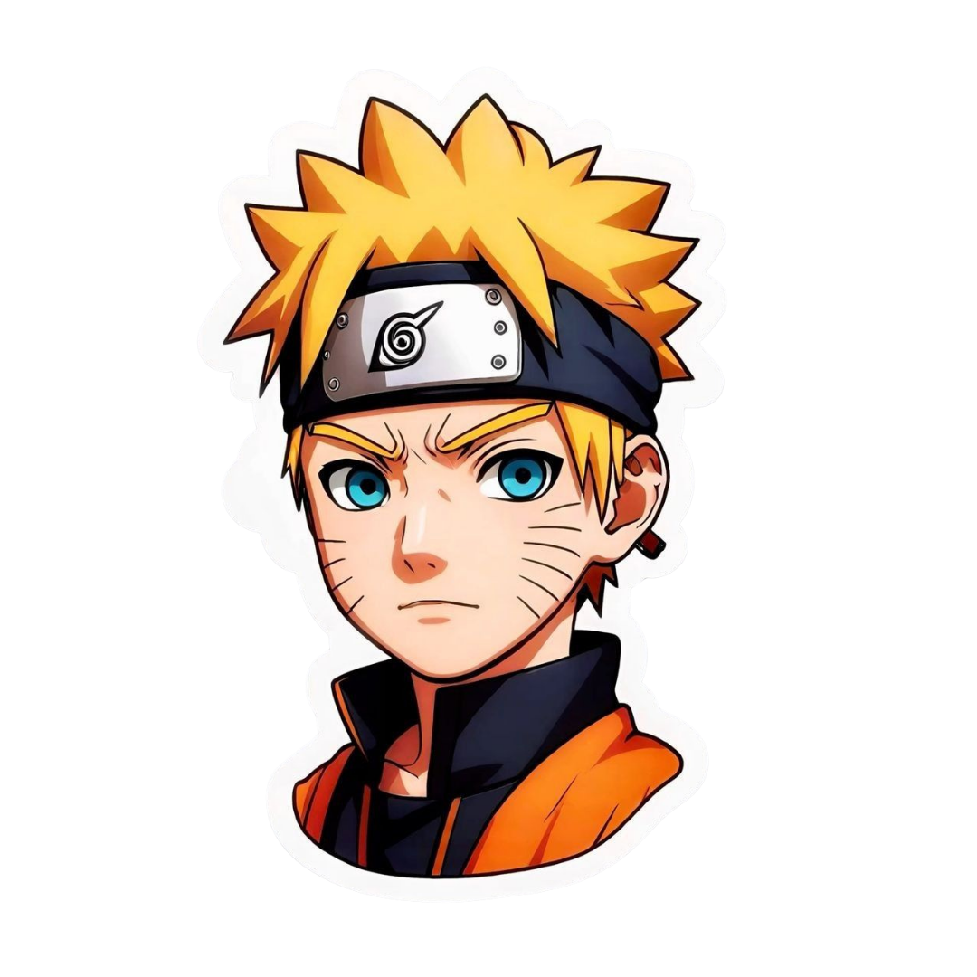 Naruto Uzumaki Anime Sticker 13 | Ninja Premium Sticker