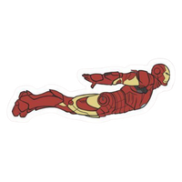 Iron Man 28 | Marvel Superhero Sticker | StickerBD