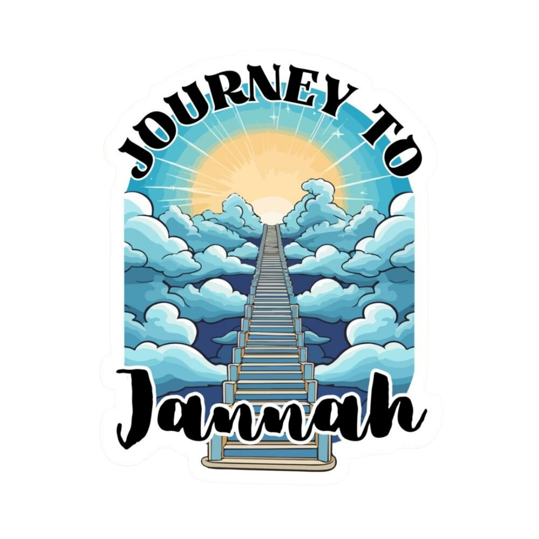 Journey to Jannah | Quran, Dua & Calligraphy Designs | StickerBD