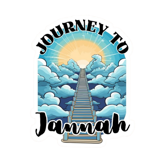 Journey to Jannah | Quran, Dua & Calligraphy Designs | StickerBD