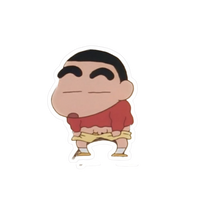 Shinchan Anime Sticker 13 | Shin-chan Funny Sticker