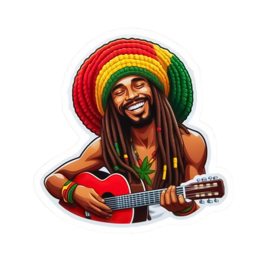Bob Marley 23 | Reggae Legend Designs | StickerBD
