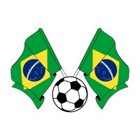 FC Brazil 22 | Brazil Football Sticker | Football sticker