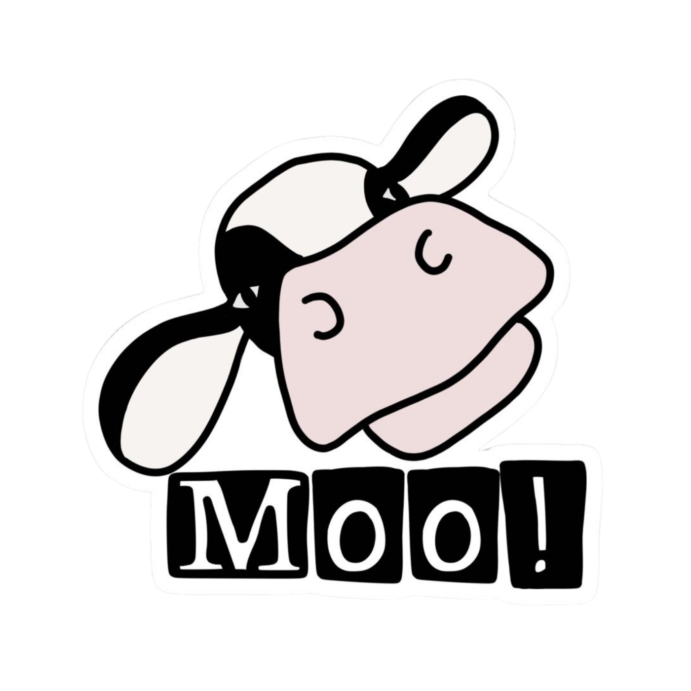 Cow 13 | Cow Premium Sticker | Animal Stickers