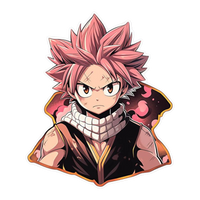 Natsu Dragneel Fairy Tail Sticker 2 | Fire Dragon Slayer