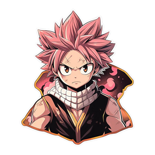 Natsu Dragneel Fairy Tail Sticker 2 | Fire Dragon Slayer