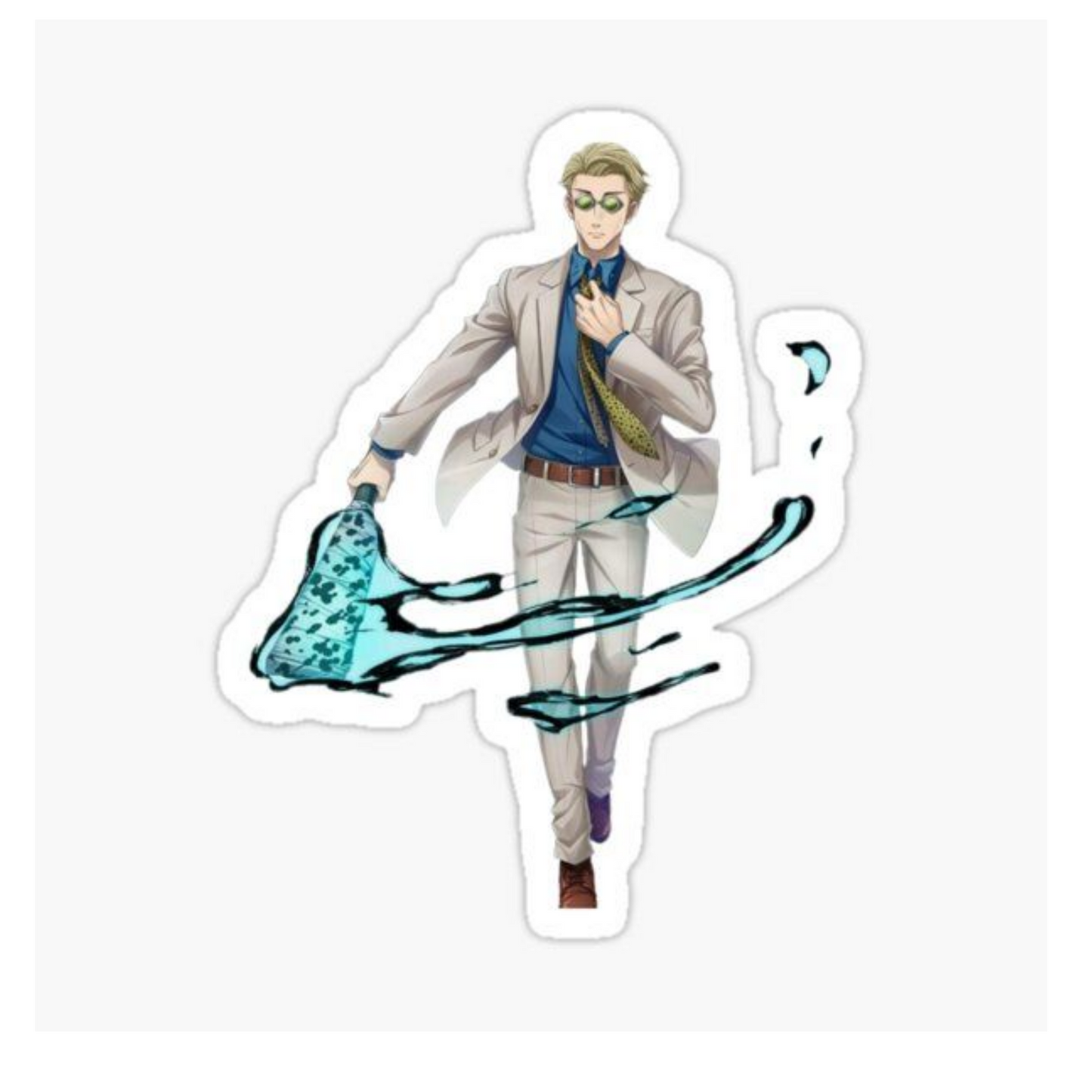Kento Nanami Jujutsu Kaisen Anime Sticker #19 | StickerBD