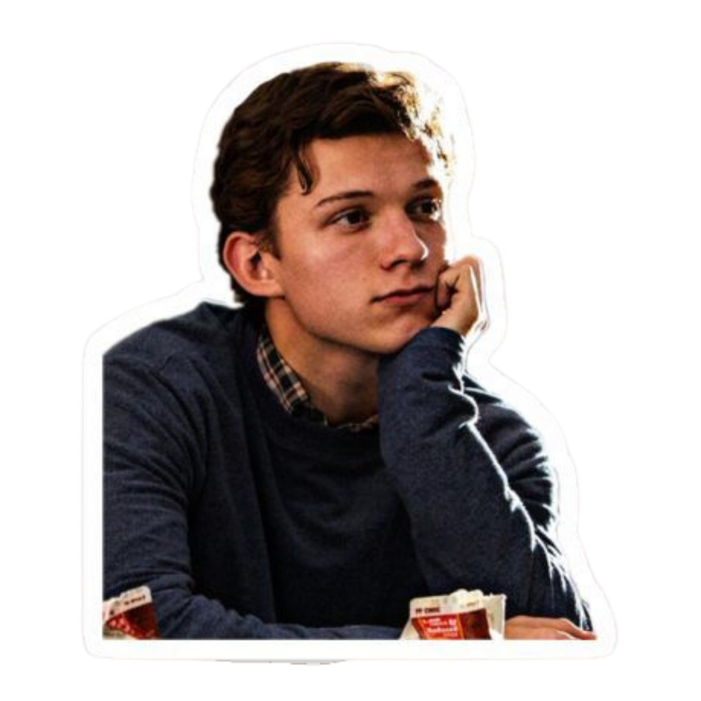 Tom Holland | Hollywood & Bollywood Celebrities Premium Sticker | Entertainment