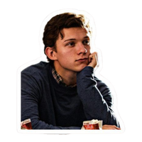Tom Holland | Hollywood & Bollywood Celebrities Premium Sticker | Entertainment